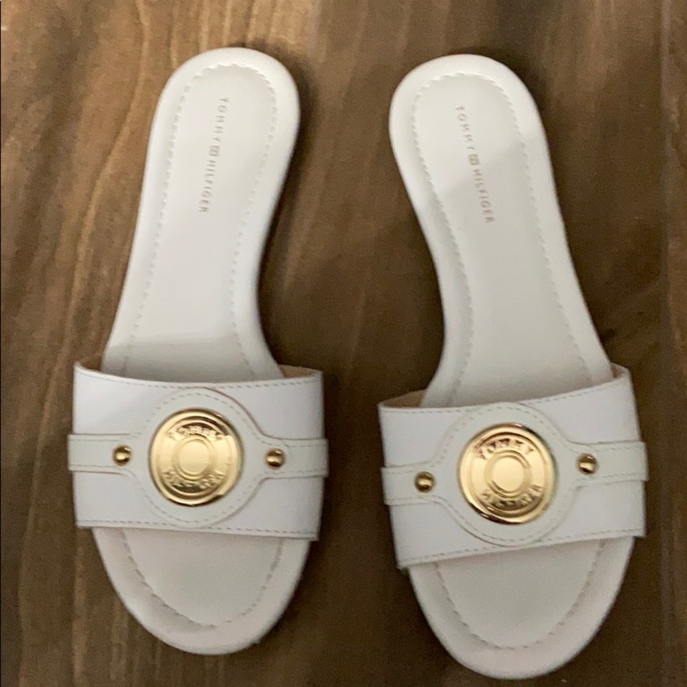 Tommy Hilfiger Flats - white